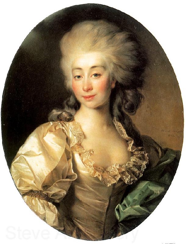 Levitsky, Dmitry Portrait of Duchess Ursula Mniszek